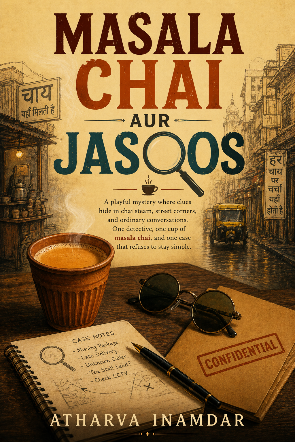 Cover of MASALA CHAI AUR JASOOS